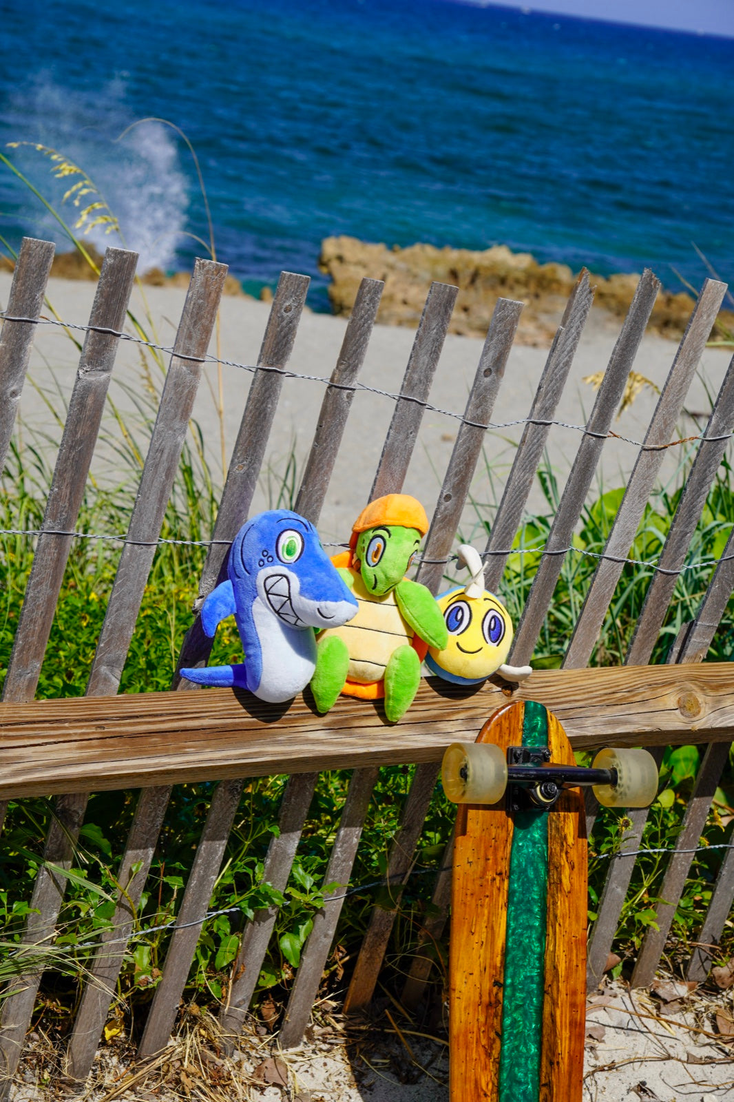 Coral Reef Crew at the beach